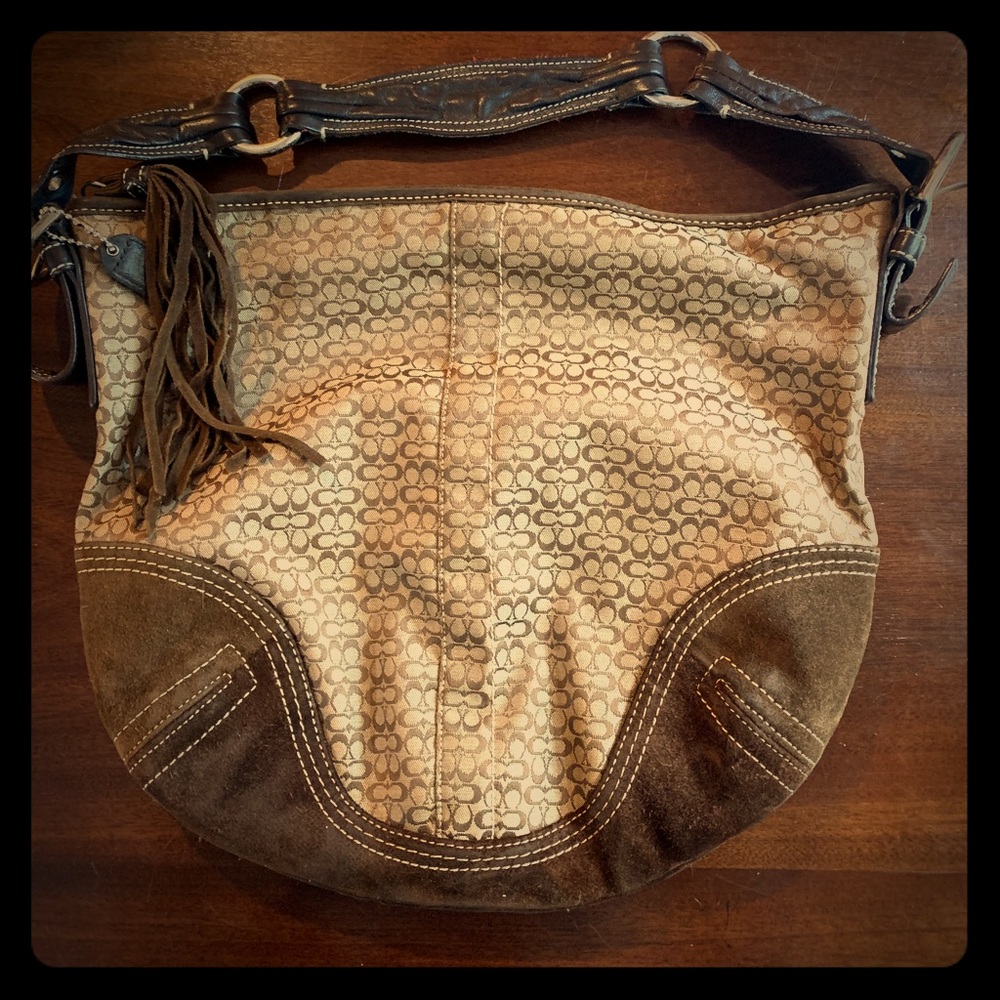 Coach Hobo Signature miniC 2158